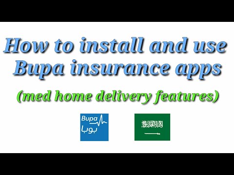 How to install register & use Bupa insurance apps/ Bonds Martinez