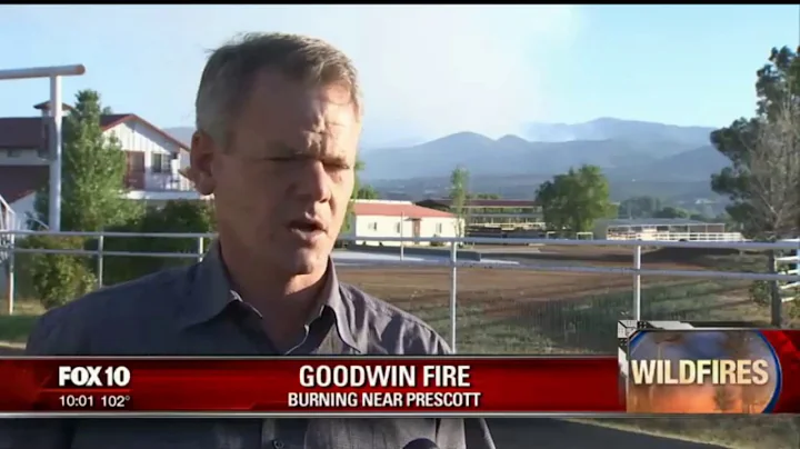 Goodwin Fire at the Wallace Ranch - 6/28/2017