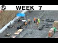 One-week construction time-lapse with closeups: Week 7 of the Ⓢ-series