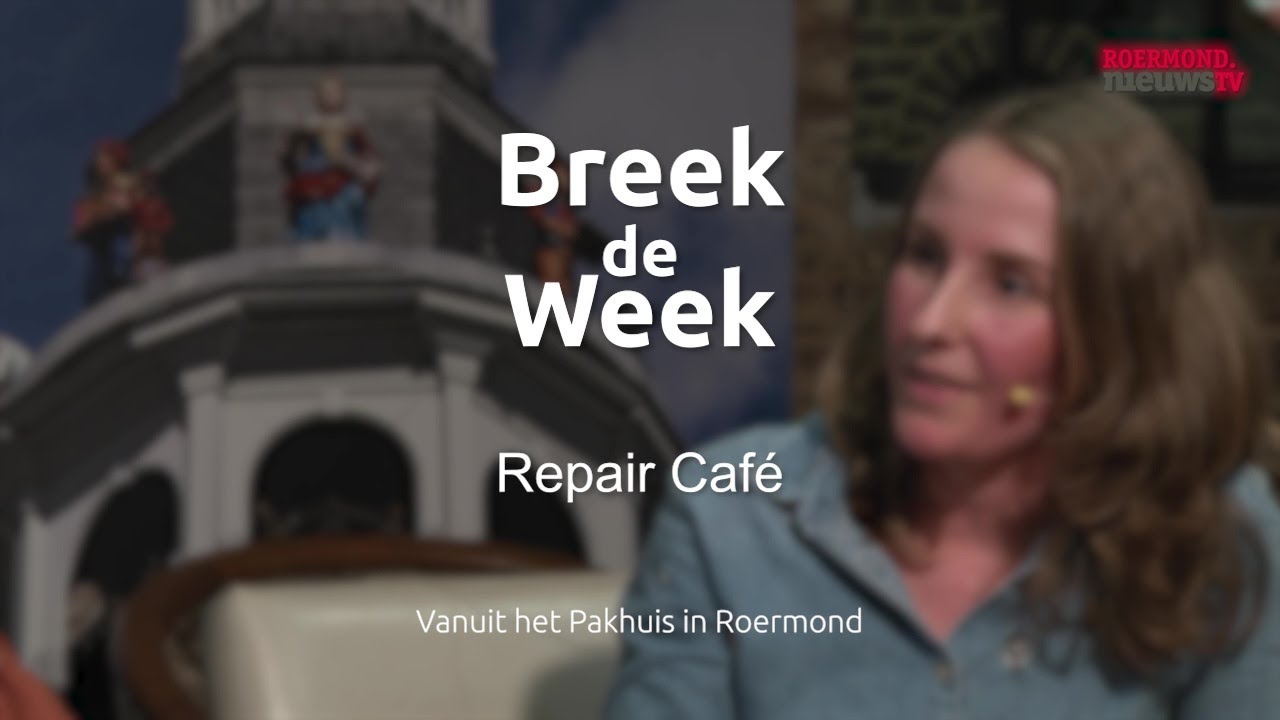 RMNTV   Stormloop op nieuw Repair Café bij De Groene Transformator   Breek de Week