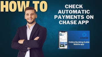 How to check Automatic payments on CHASE APP l DOUBLE Z
