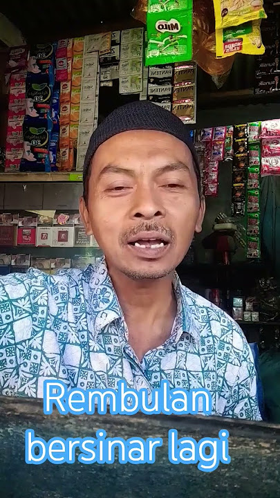 Rembulan bersinar lagi(Cover lagu)