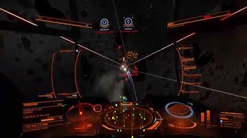 Elite Dangerous: Type 9 bounty hunter club VS Anaconda