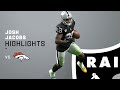 Josh Jacobs' best runs in 129-Yd Game vs. Broncos | NFL 2021 Highlights