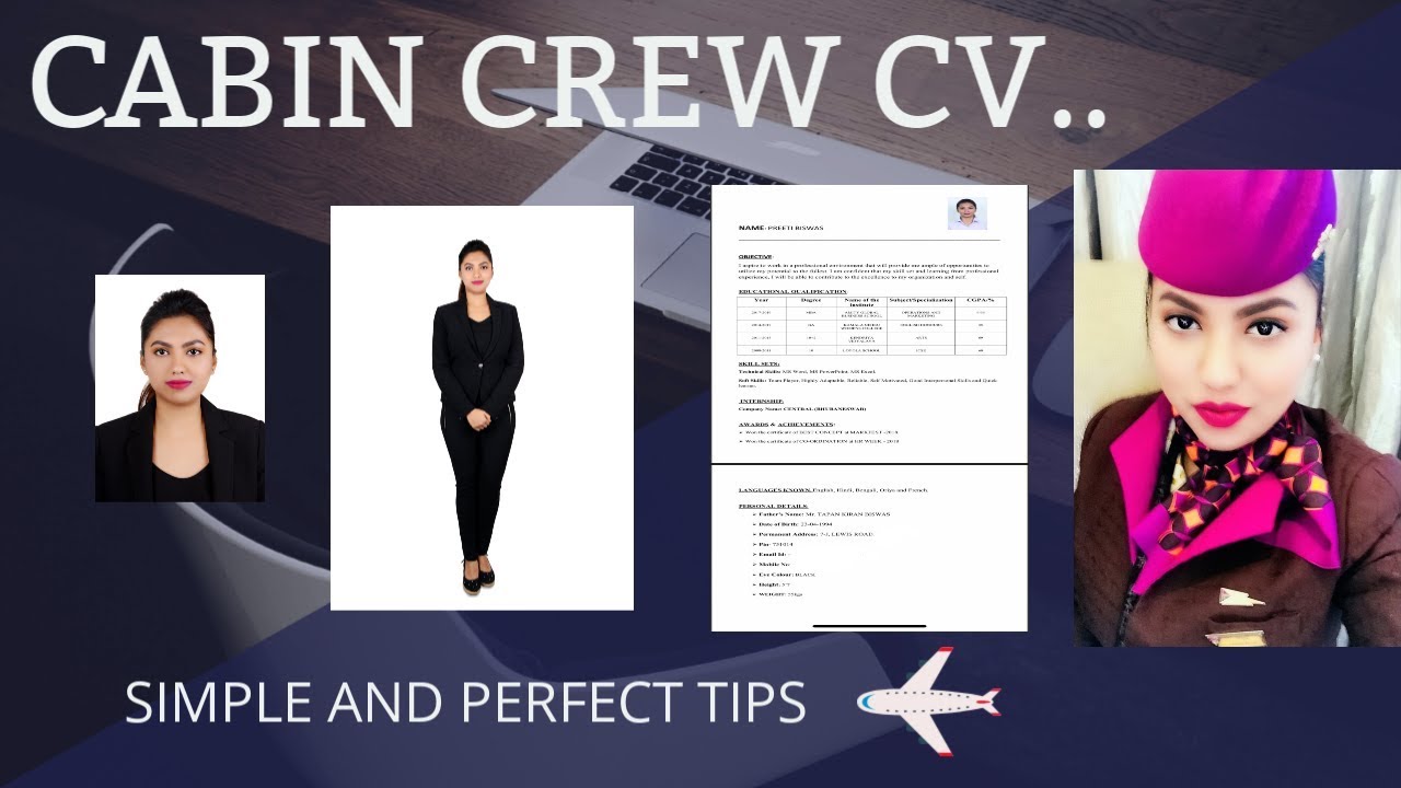 How To Write A Cv Simple And Professional Tips Etihad Cabin