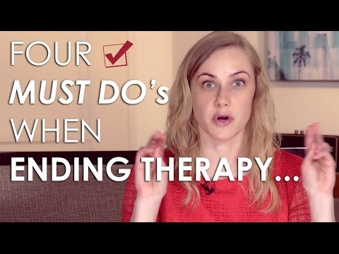 Video: End Or Leave Therapy - What's The Difference?