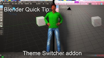 Blender Quick Tip: Theme Switcher addon