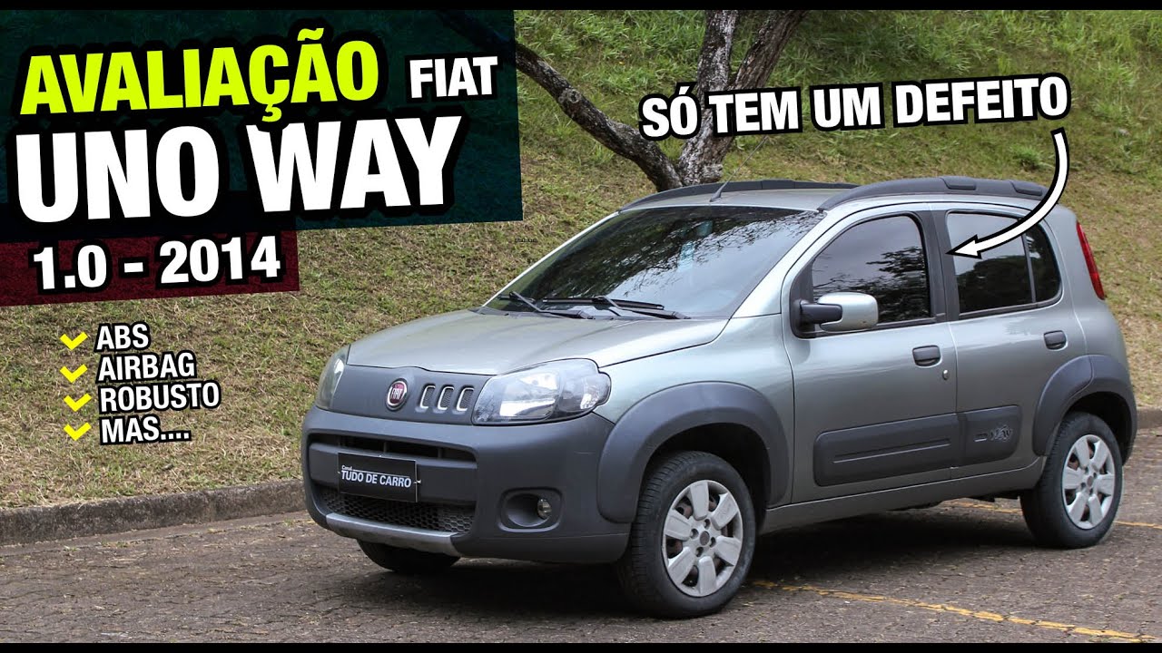 Avaliação Fiat Uno Way 1.0 - 2014 - Vale a pena Comprar? Um Palio