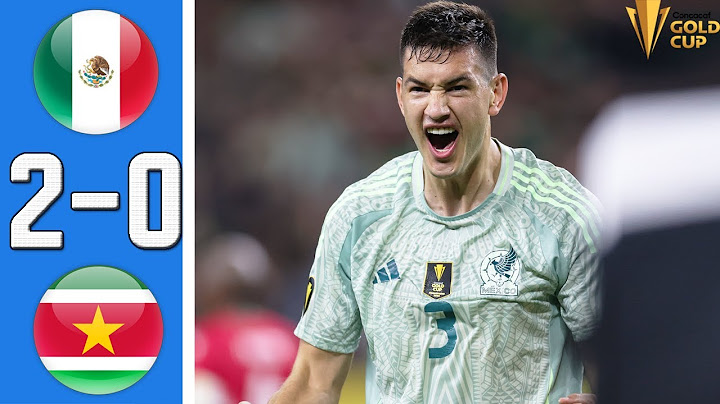 Mexico vs Suriname 2-0 Resumen Y Goles COMPLETO 🔥 Copa Oro CONCACAF 2025 🏆