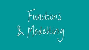 Functions and modelling | Unit 1 and 2 VCE Maths Methods