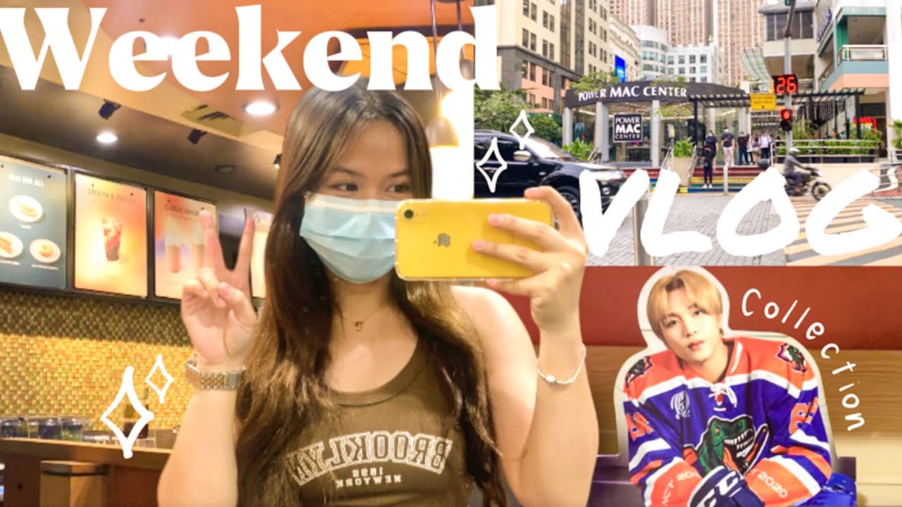 Weekend Vlog 🧋| dating myself, catch up with my friend + her ✨haechan✨ collection