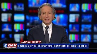 How do black police veterans view the movement to defund police?