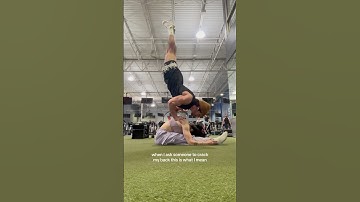 like actually felt so good 😌 #calisthenics #handstands #handstandpushups #GymTok #strength