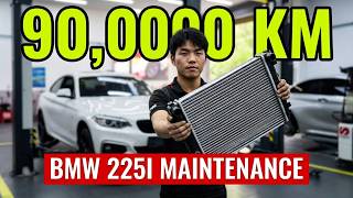 Restoring a 90,000 km BMW 225i Coupe (F22) | Full Maintenance & Overhaul Maintenance On A Bmw