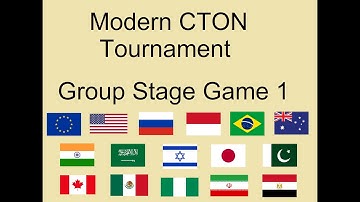 Modern Cton Tournament Game 1 Group Stage | Civ 3