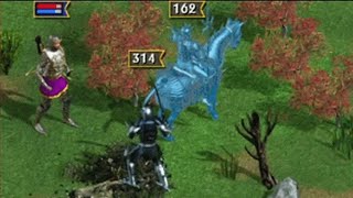 Heroes of Might and Magic 4 - Solo knight vs huge army