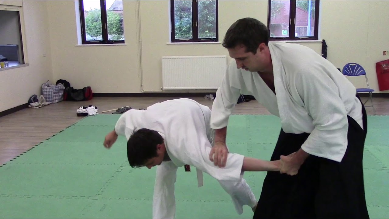 aiki grappling from various grabs