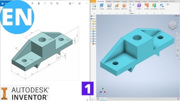 Autodesk Inventor | Tutorial for Beginners | Exercise 1