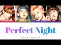 [AI COVER] BTS (방탄소년단) - Perfect Night - Color Coded Eng|PT-BR