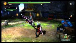 Monster Hunter 3 Ultimate Lance Tutorial (Land Combat)