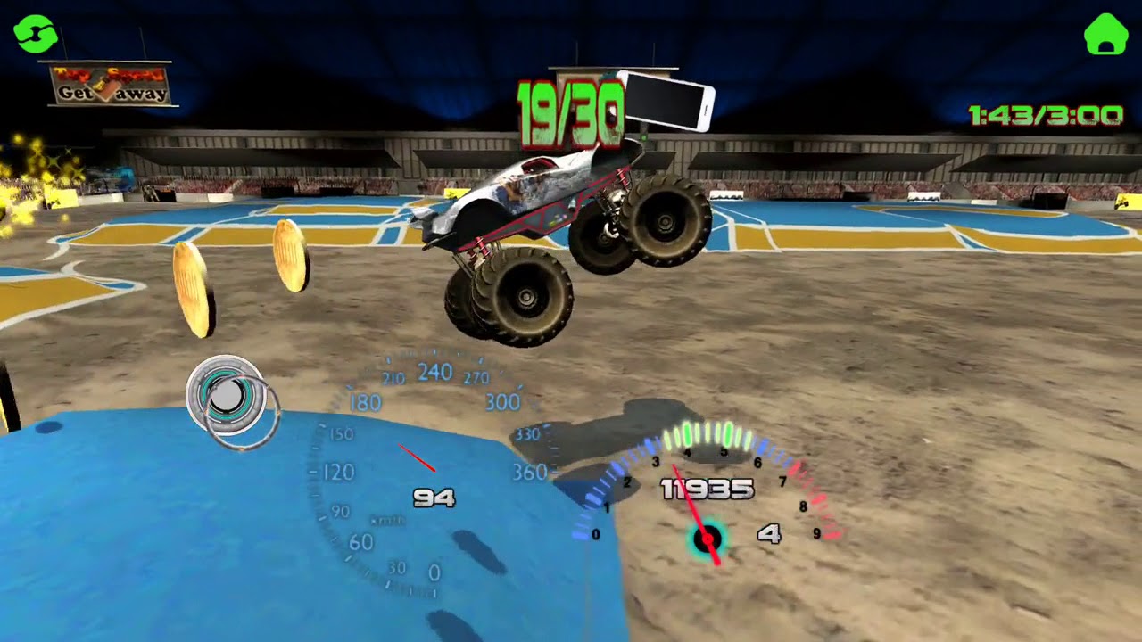 games for 9 year old iOS/android gameplay monster trucks YouTube