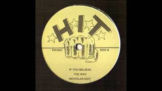 Nicholas - &quot;If You Believe&quot;