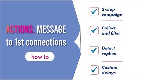 Message to 1st connections: Basic