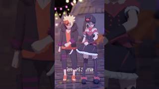 [MMD] Sarada & Boruto - Spooky Scary Skeletons #naruto #narutoshippuden #boruto #sarada #halloween