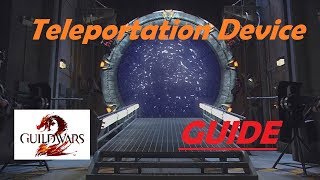 Guild Wars 2 - Djinn Teleportation Device - guide -guild decoration - portail de téléportation