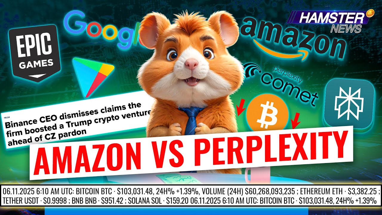 Epic Games and Google agree to settle their lawsuit, Bitcoin falls below  $100K ⚡️ Hamster News