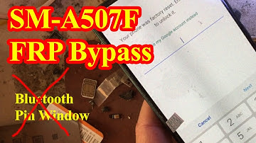 Sm-a507f Frp bypass New Update Ι Samsung A50s remove frp without PC