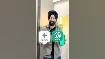 ChatGPT vs Google Gemini 😱 Which is Better #aitools #ai #chatgpt #googlegemini