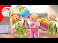 Playmobil Familie Hauser - Mia und die Popits - Geschichte mit Anna und Lena