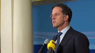 Reactie MP Rutte op Russische inval in Oekraïne