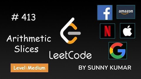 Arithmetic Slices |  Subarrays | Dynamic Programming | 413 LeetCode | Day 03