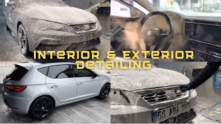 Seat Leon FR Deep Interior & Exterior Washing | Relaxing Time | Kışın Kirlerine Veda Ettik |