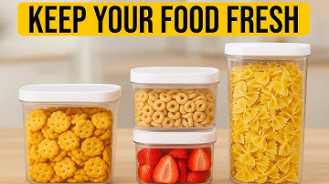 Keep Your Food Fresh with the Top Airtight Food Storage Containers