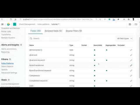 Kibana - Initialization