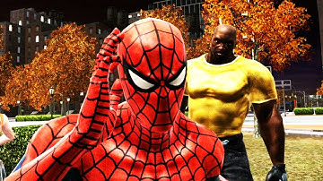 Spider-Man: Web of Shadows All Cutscenes (Good Path) Game Movie part 1