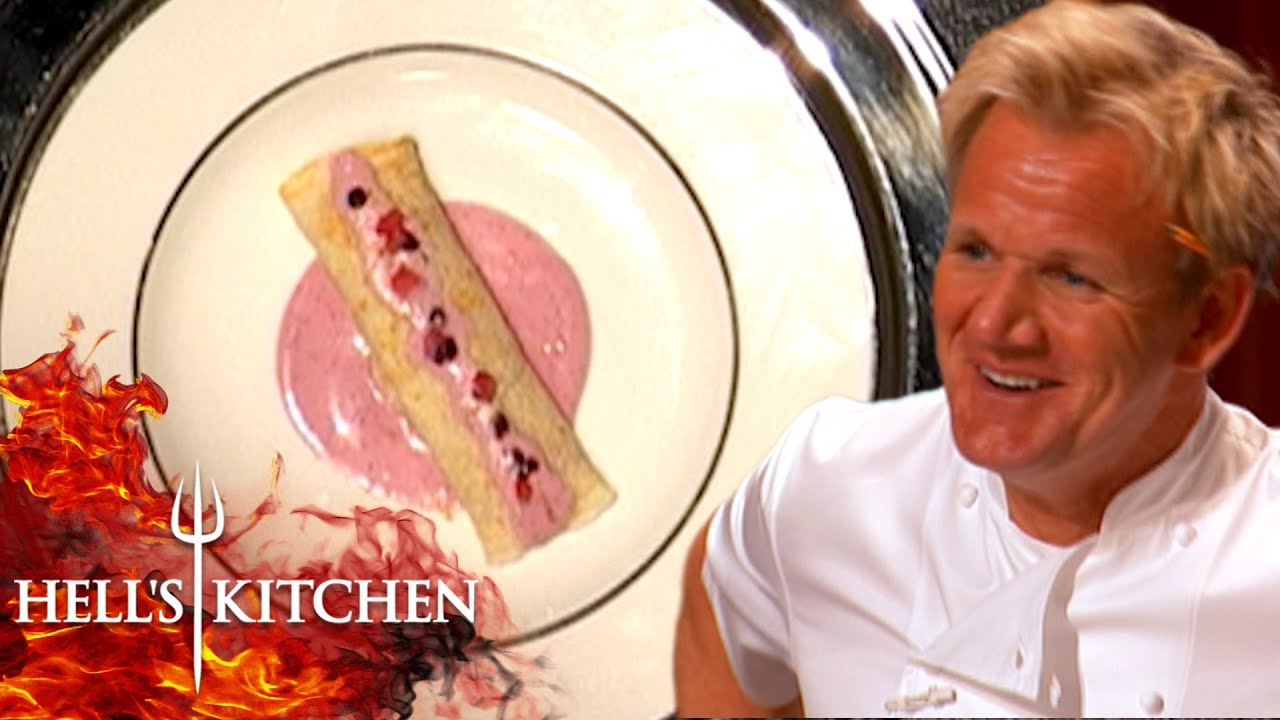 Gordon Ramsay Can't Stop Laughing At Dessert | Hell's Kitchen