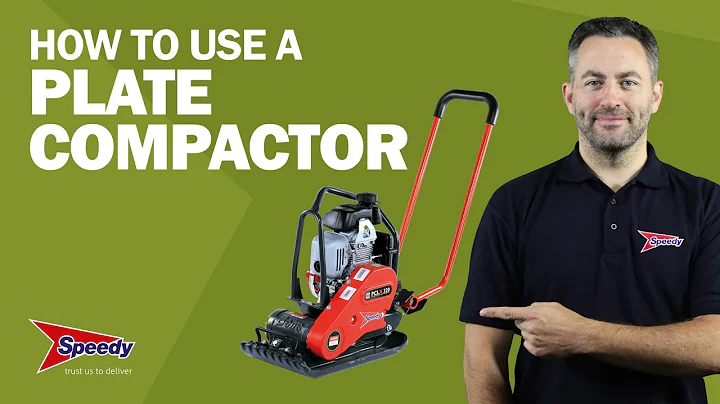 How to use a plate compactor - correctly and safely | Speedy Services