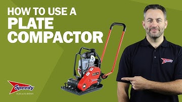 How to use a plate compactor - correctly and safely | Speedy Services