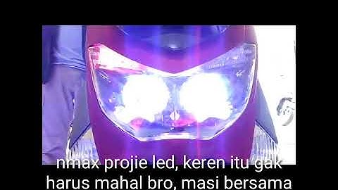 projie led nmax 2018 , mantap RL lighting punya gaya....... keren itu gak harus mahal bro!!!!!!¡