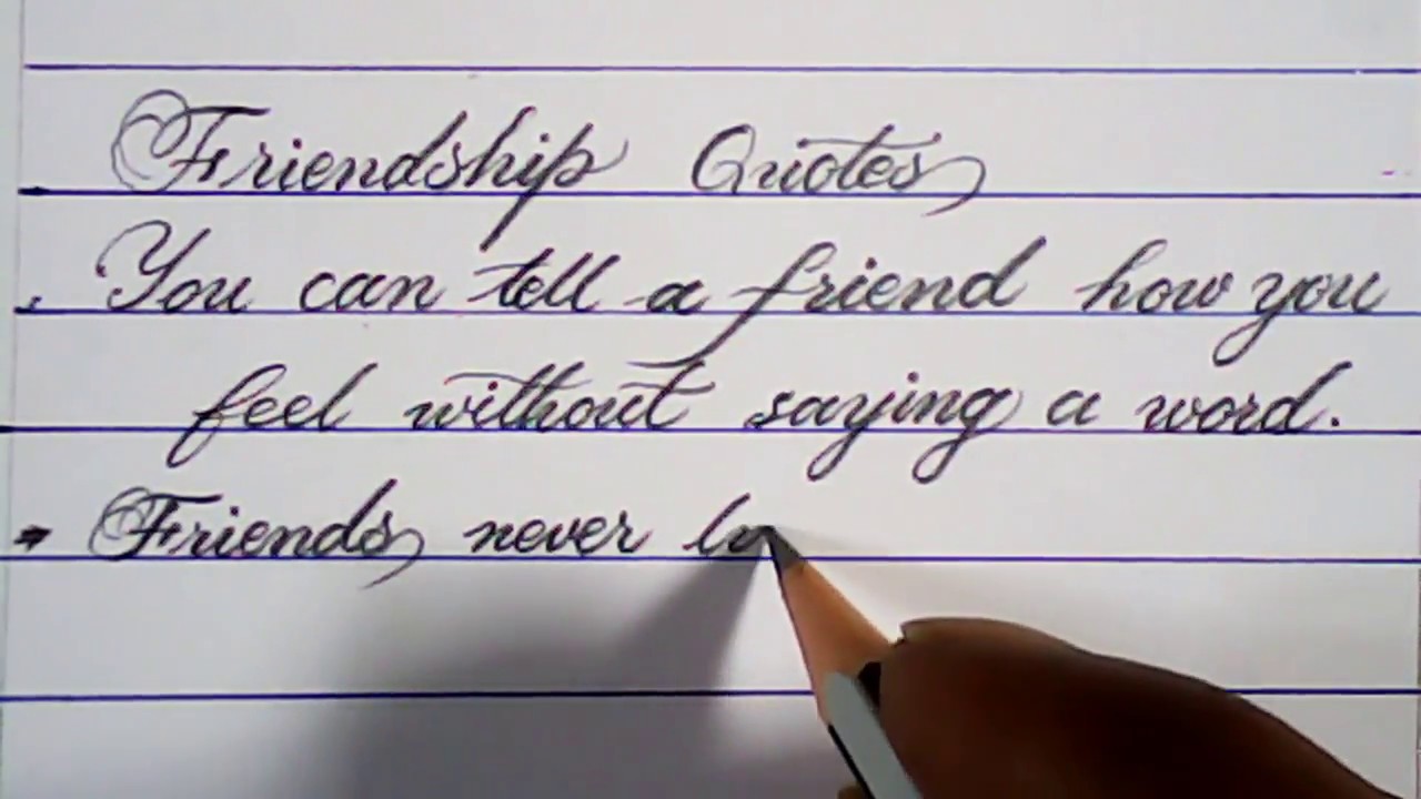 How to write good handwriting with pencil  pencil calligraphy  mazic  writer