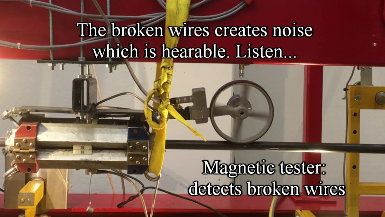 Condition Monitoring of Steel Wire Ropes - YouTube