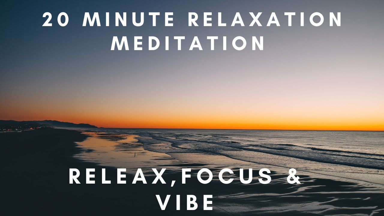 20 Minute Meditation Audio for Stress and Anxiety Relief | Ambient ...