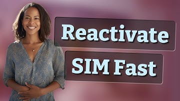 Can You Reactivate a Deactivated SIM Number Quickly?