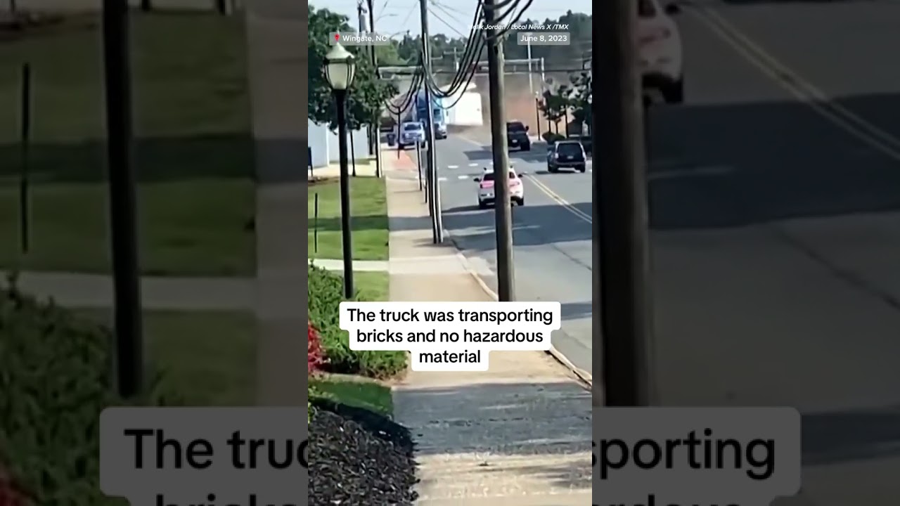 #Train slams into #semitruck