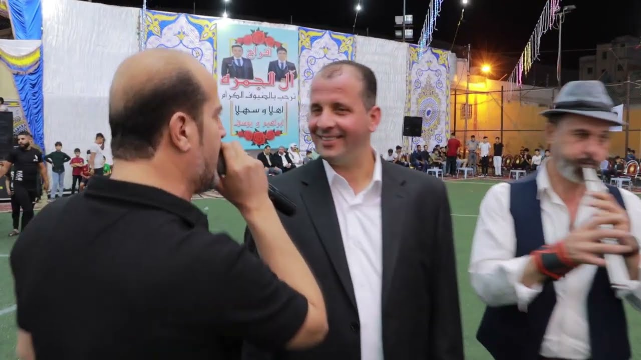 مهرجان ال جمره_2023_مجوزثقل_مع نجم حوران_احمد القسيم_وزكريا عياش_حفل ابراهيم ويوسف الجمره1