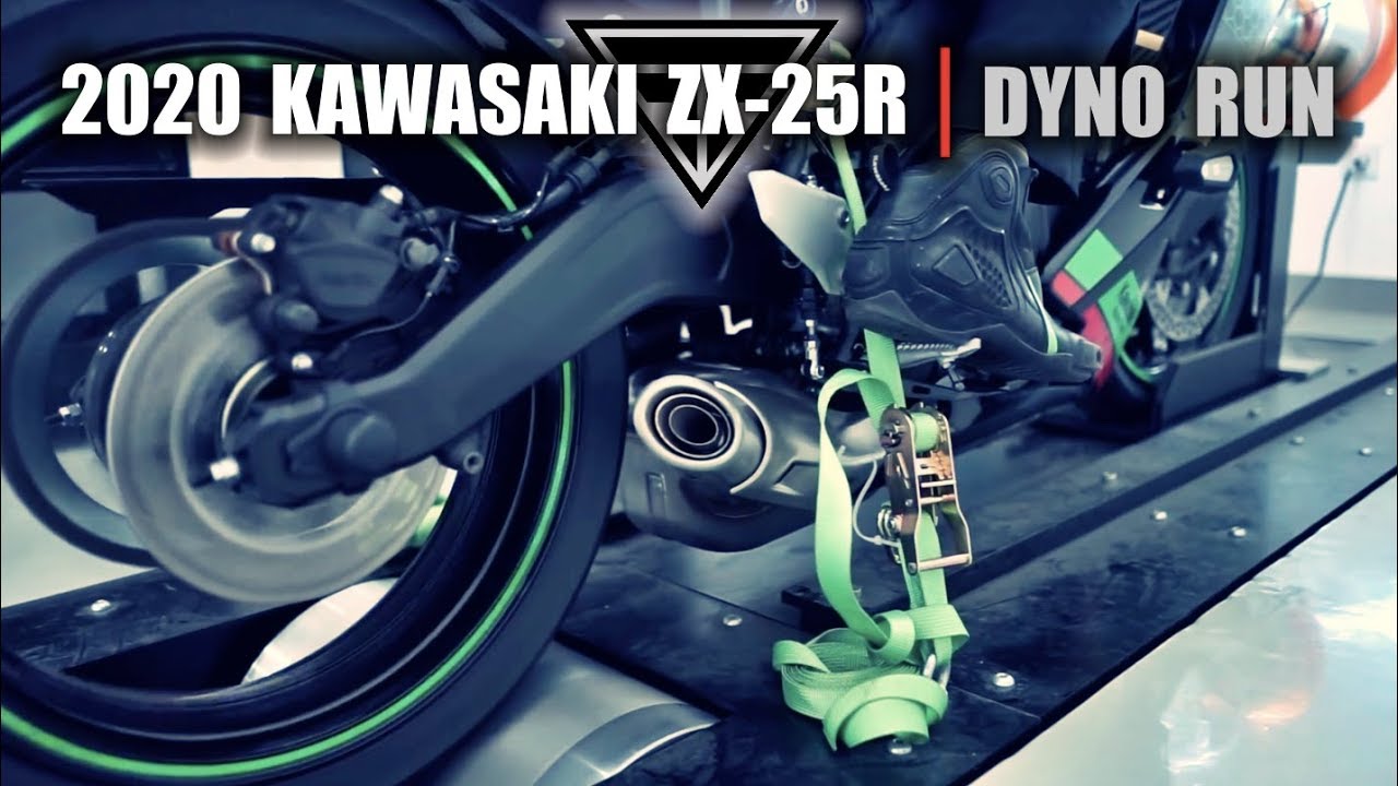 2020 Kawasaki Ninja Zx 25r Dyno Run Youtube